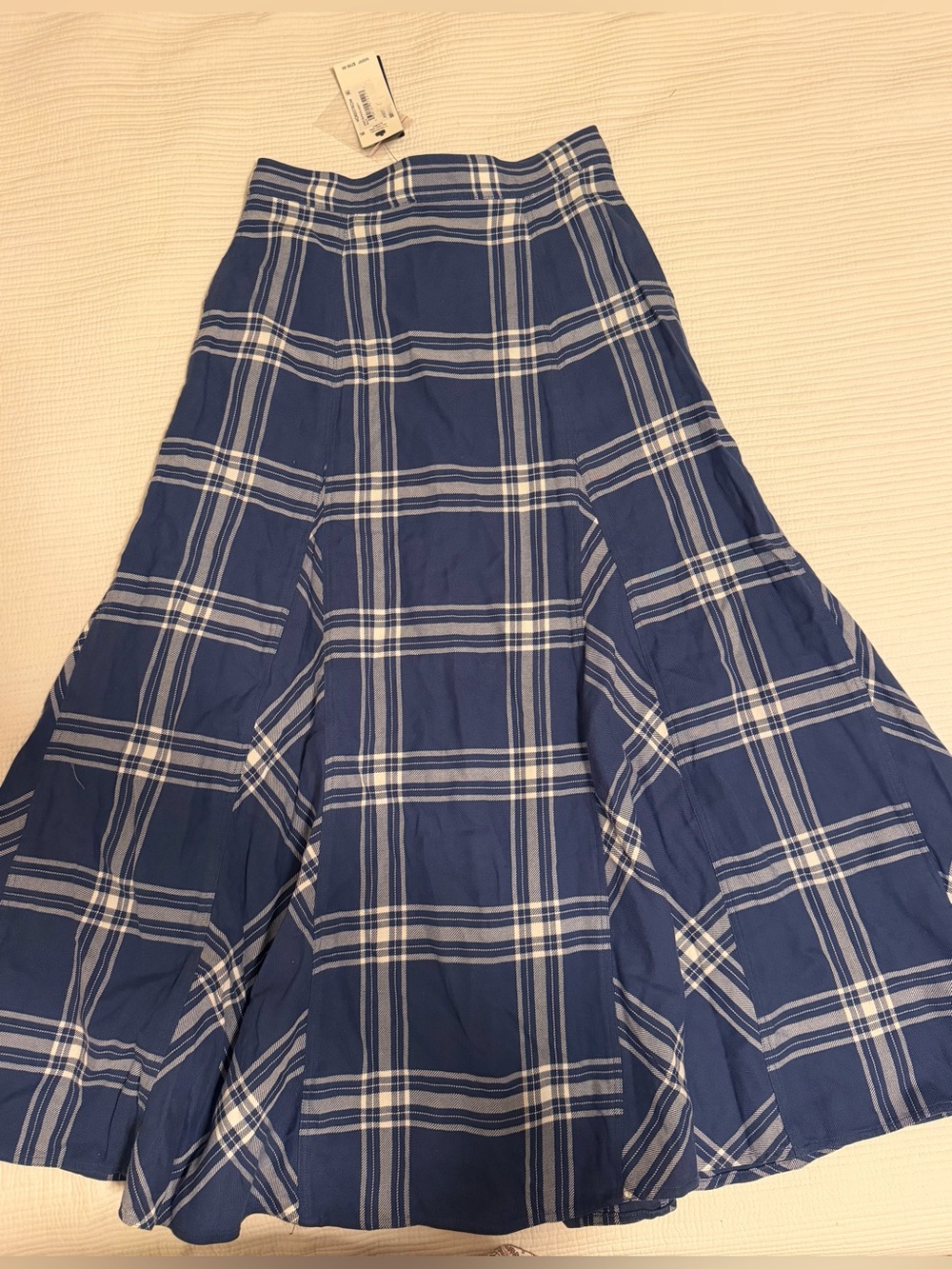 Polo by Ralph Lauren Button-Front Twill Midi Skirt, Size 0, Waist About 26” - Picture 7 of 16